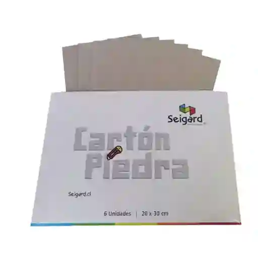 Cartón Piedra 6 Unidades
