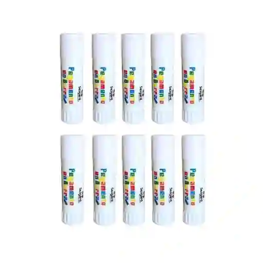 Pegamentos En Barra 21 Gramos Set De 10 Un