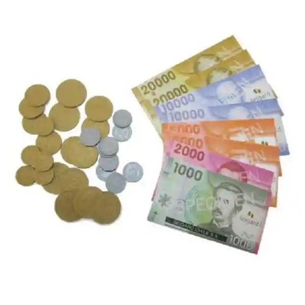 Juego: Set De Monedas Y Billetes Nacionales