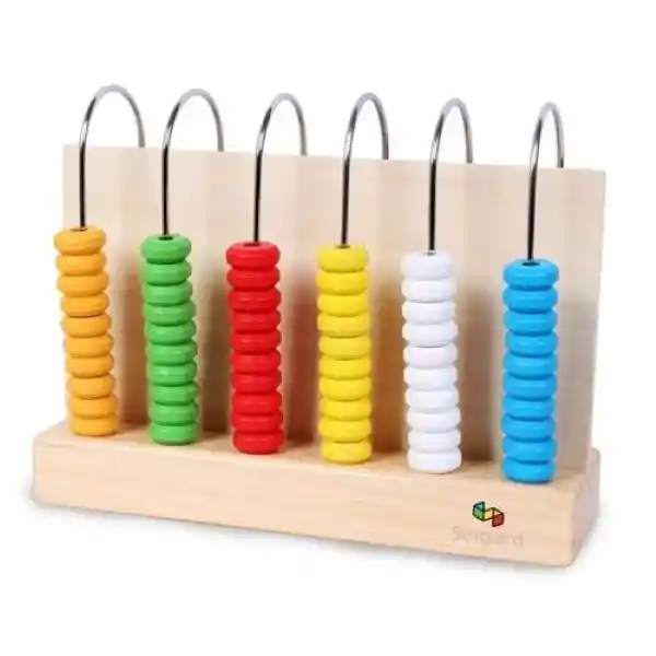 Abaco De Madera 6 Barras