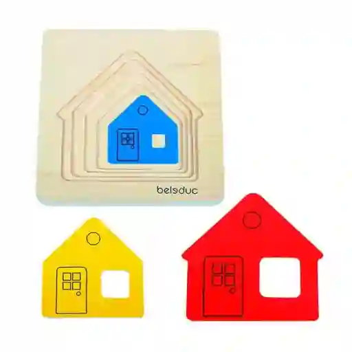 Puzzle De Capas Casita