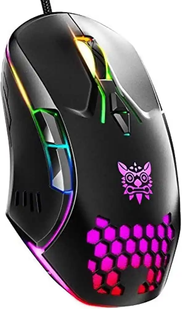 Mouse Gamer Onikuma Cw902 Negro 6400dpi Led Rgb