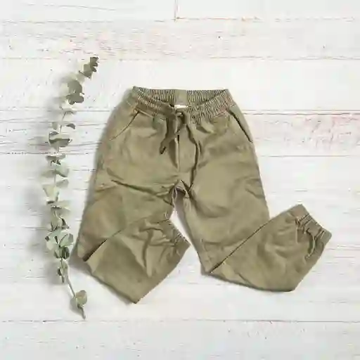 Pantalon Drill Matias Beige Talla 8 Años