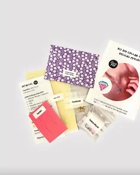 Kit Diy Collar Sandía