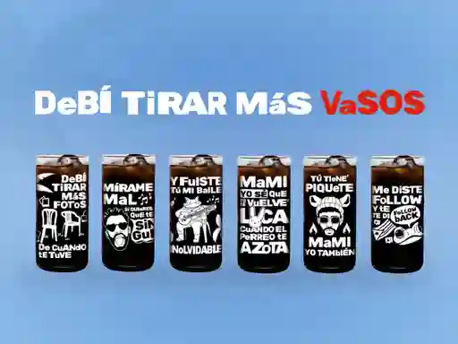 Debí Tirar Mas Vasos - Juego De 6 Vasos