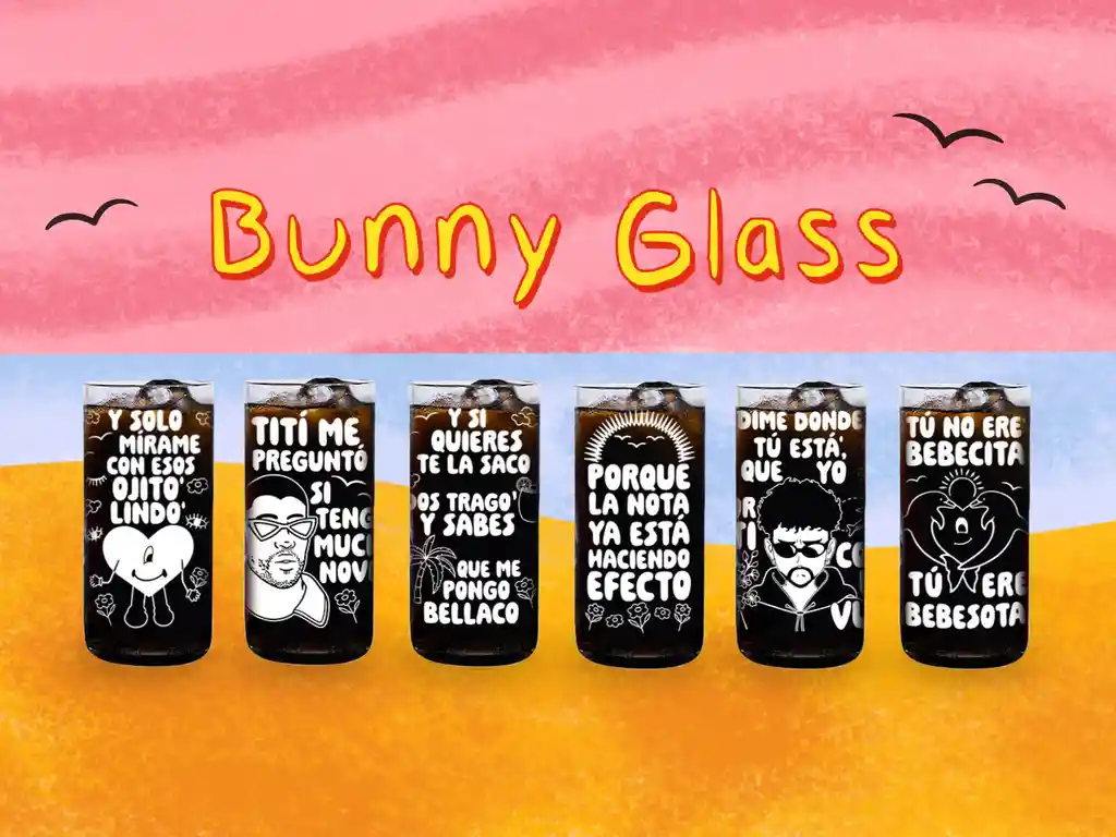 Bunny Glass - Juego De 6 Vasos