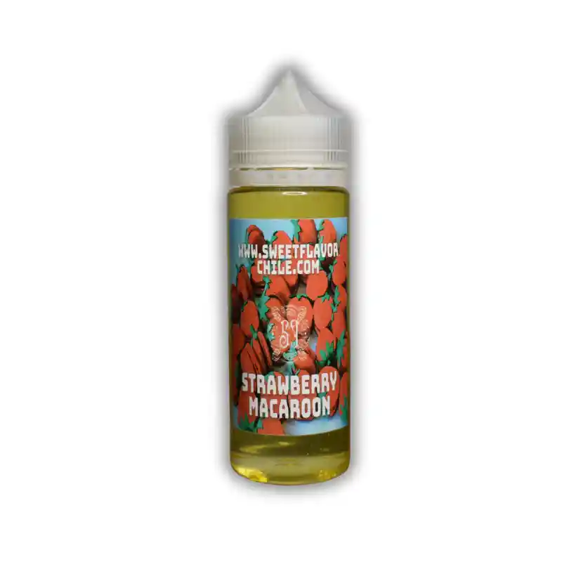 Liquidos 120 Ml Strawberry Macaroon 3mg