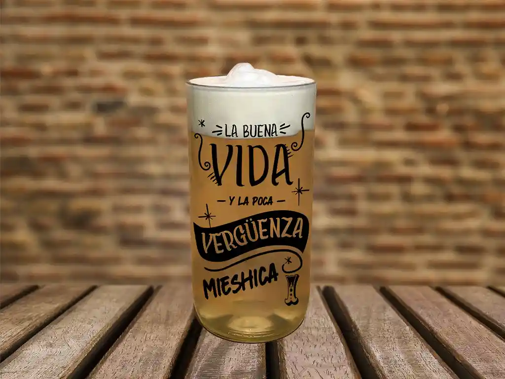Vaso Unitario De Litro Gran Terremoto - Buena Vida