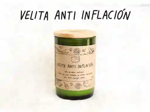 Velita Anti Inflación - Aroma Vainilla - Verde