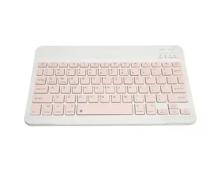 Teclado Bluetooth Mini Keyboard 10 Rosa