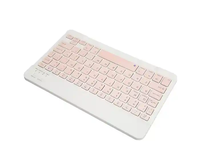 Teclado Bluetooth Mini Keyboard 10 Rosa