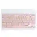 Teclado Bluetooth Mini Keyboard 10 Rosa
