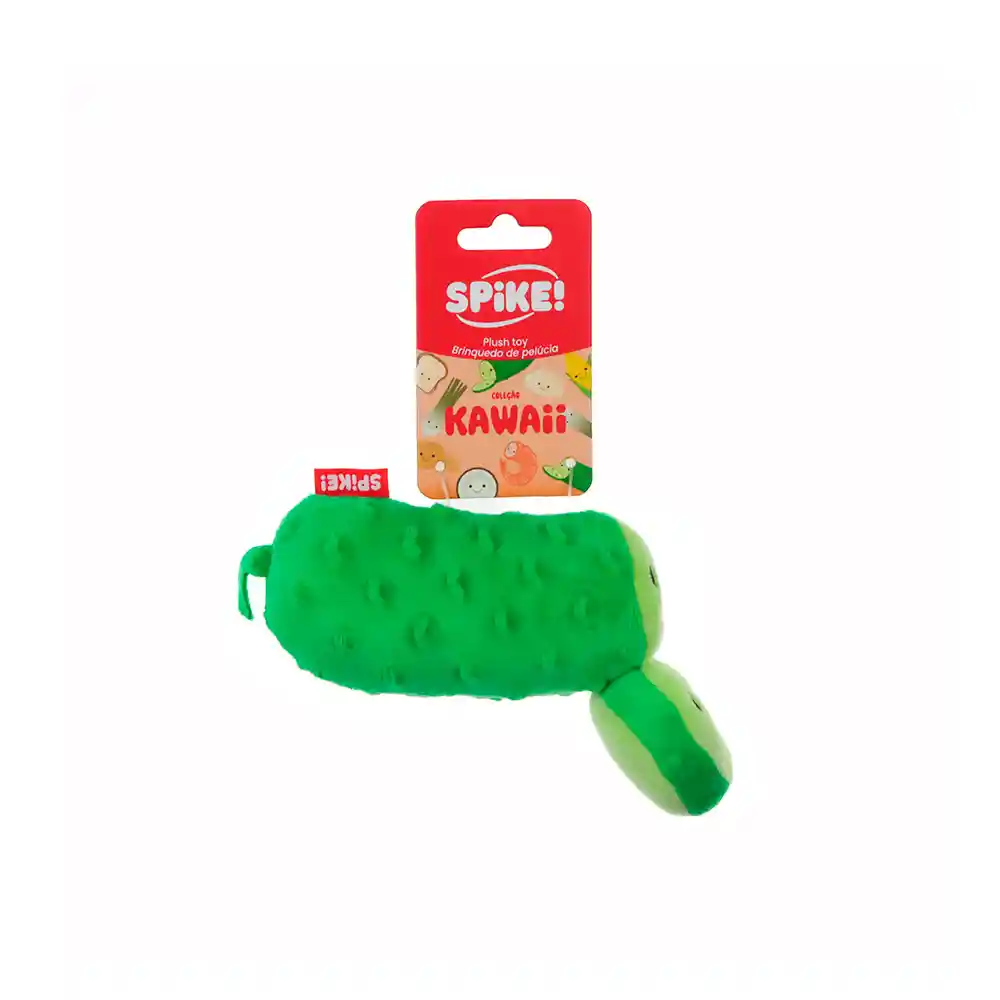 Kawaii - Juguete Para Perros Peluche Cucumber (pepino) Con Sonido