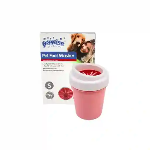 Pawise Limpiador De Patitas Talla S – Rosado