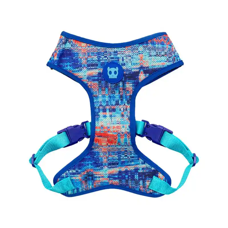 Arnes Perro Zeedog Glitch Error 404 Adjustable Air Mesh Small