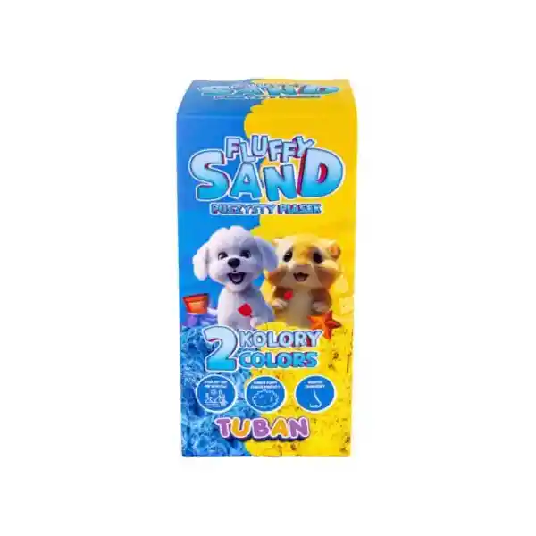 Set De Arena Fluffy Tuban – Azul Y Amarillo