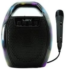 Parlante Bluetooth Microfono Usb Aux 5w Rms Rgb Floki Lbn