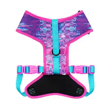Zee Dog - Glitch Collection Arnes Mesh Plus Ajustable Medium Error #502 (cuello 35-40 Cm / Torax 52-62 Cm)