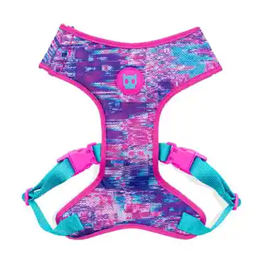 Zee Dog - Glitch Collection Arnes Mesh Plus Ajustable Medium Error #502 (cuello 35-40 Cm / Torax 52-62 Cm)