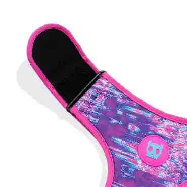 Zee Dog - Glitch Collection Arnes Mesh Plus Ajustable Medium Error #502 (cuello 35-40 Cm / Torax 52-62 Cm)