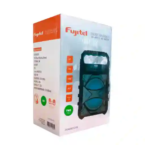 Parlante Portátil Recargable Fujitel Tws/ Bluetooth 5w