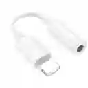 Adaptador Borofone Bv21 De Audio Lightning A Auxiliar 3.5mm