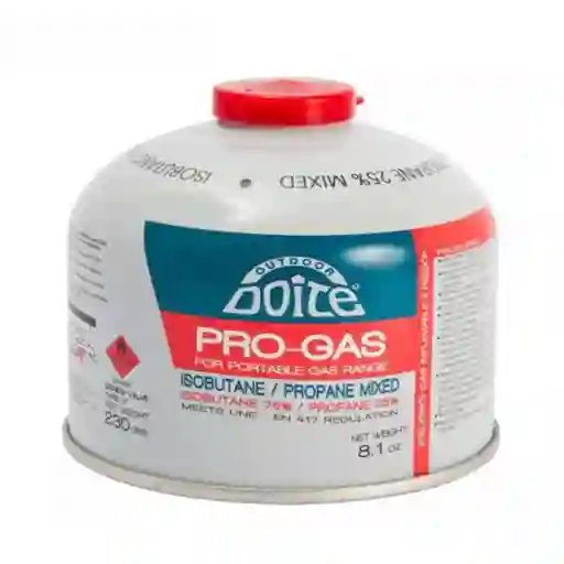 Gas Butano 230grs Para Cocinillas Lámparas Camping