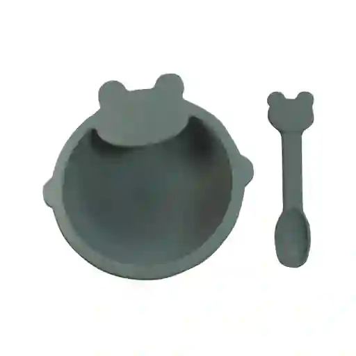 Set De Plato Hondo Y Cuchara