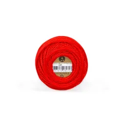 Cotton Perle 8 Diktas 10gr Cp Rojo 0076 Madame Tricote