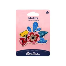 Parche Iron-on Flores 6.8x6cm