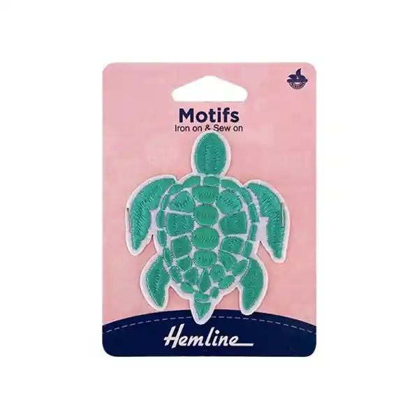 Parche Iron On Tortuga Motifs