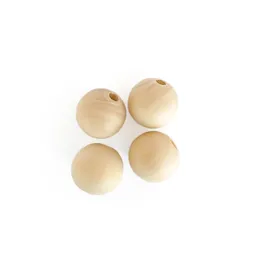 Cuenta Madera Circular 25 Mm 10 Un 1 Revesderecho