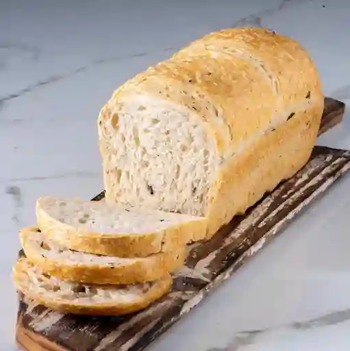 Pan Molde Aceitunas, Masa Madre 800 Grs (rebanado)