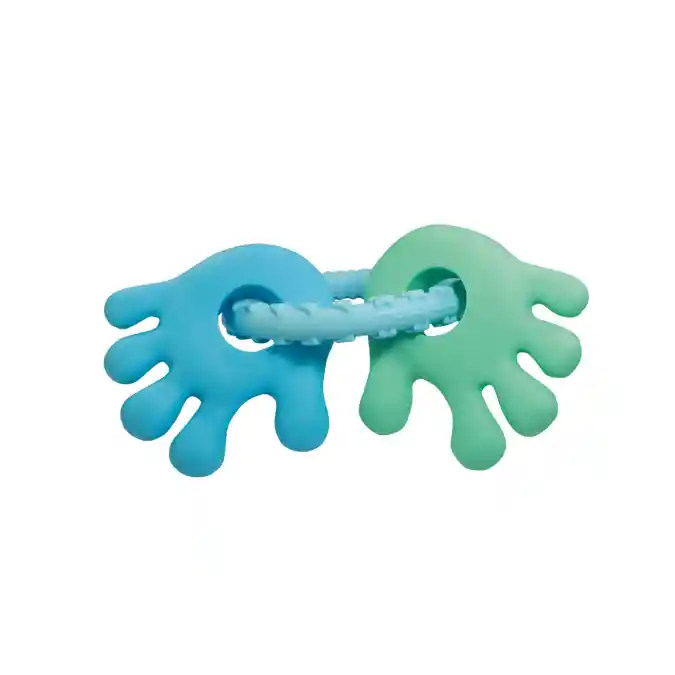 Mordedor De Silicona Con Mango