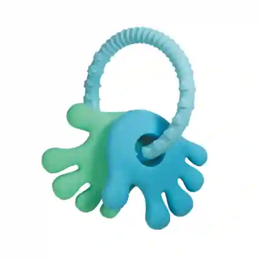 Mordedor De Silicona Con Mango