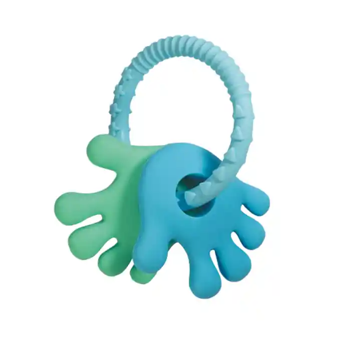 Mordedor De Silicona Con Mango