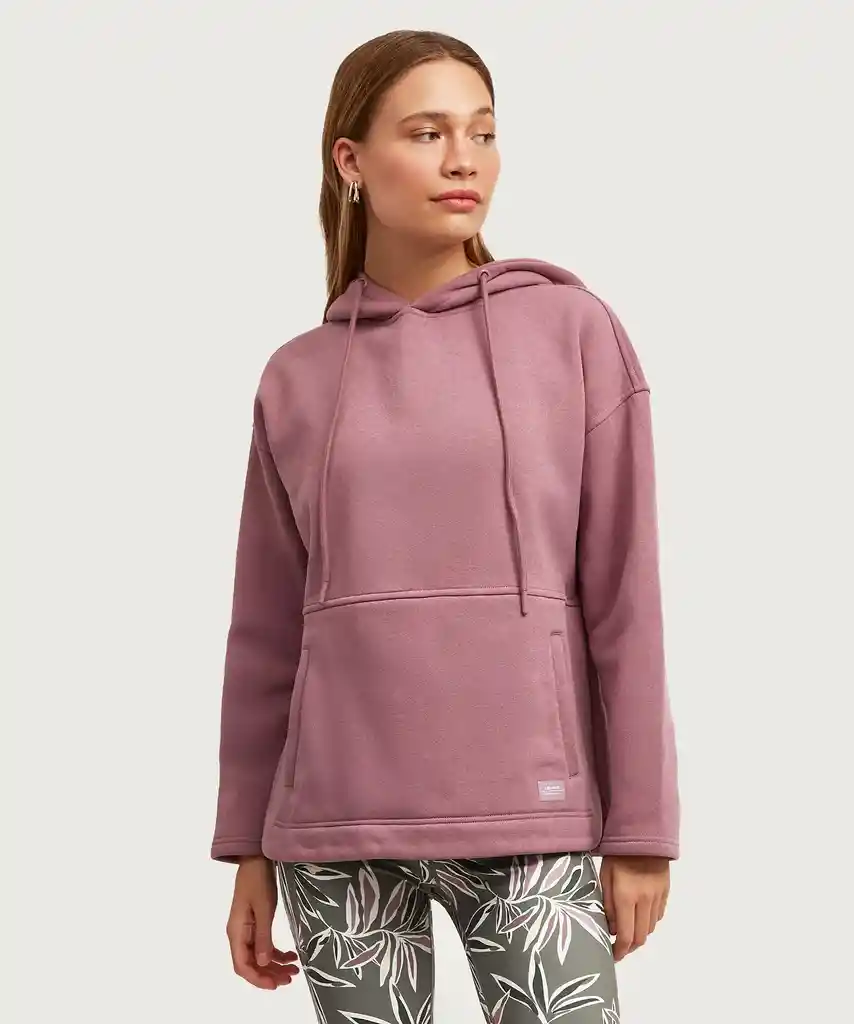 Polerón Mujer Loungwear S Rosado