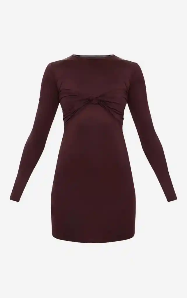 Liu Brown Mini Dress S