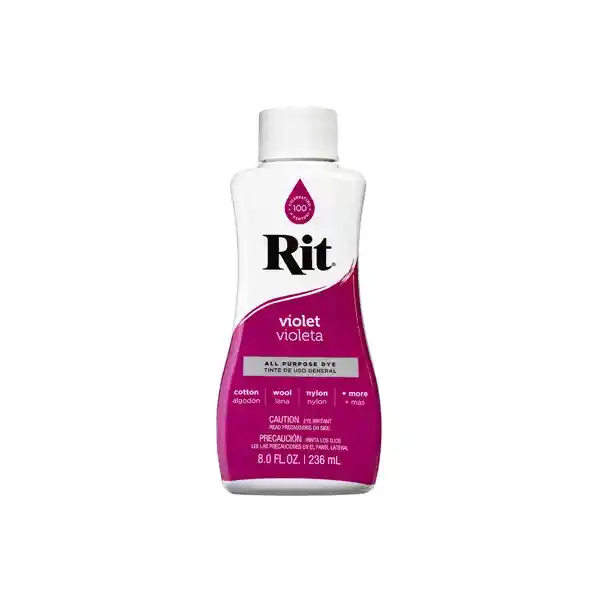 Anilina Rit Dye Negro 236 Ml Violeta Rit Dye