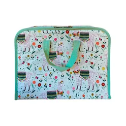 Organizador De Tejido Diseno Llamas 10x40x28 Cm Line