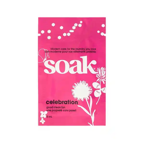Shampoo Soak 5ml Celebration Soak Wash