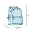 Mochila Escolar Para Niños Cohete Rosado