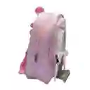 Mochila Escolar Para Niños Cohete Rosado
