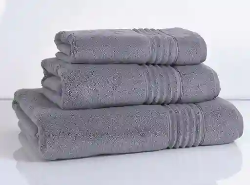 Toalla Fabrics Lisa Mano 600 Grs Gris