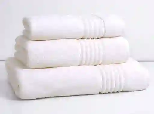 Toalla Fabrics Lisa Mano 600 Grs Crudo