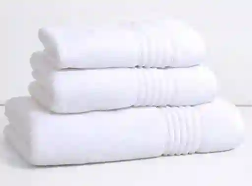 Toalla Fabrics Lisa Mano 600 Grs Blanca