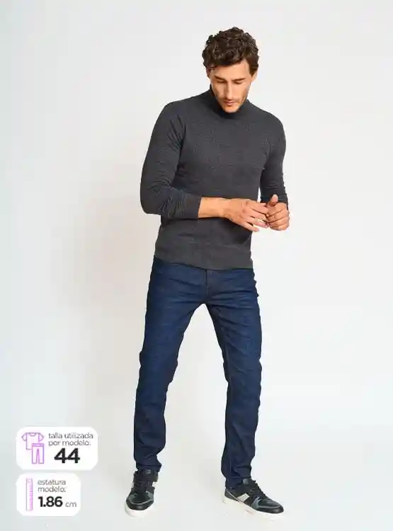 Jeans Slim Bas Mqs Ess Tt Navy 48