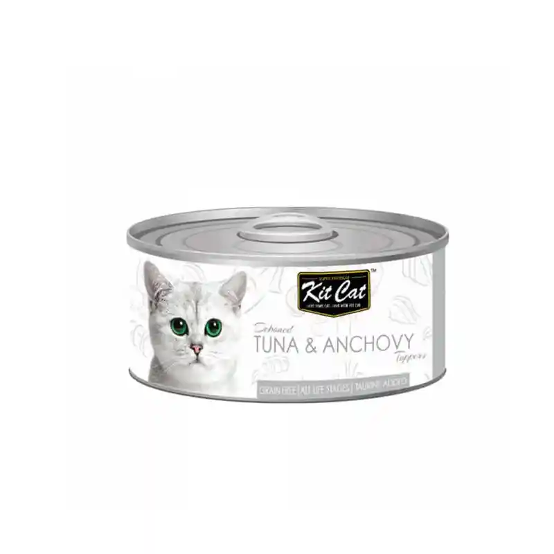 Kit Cat Deboned Tuna Anchovy Toppers 80g