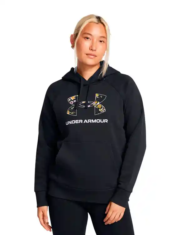 Poleron W Ua Rival 1387029-001 Negro Xs