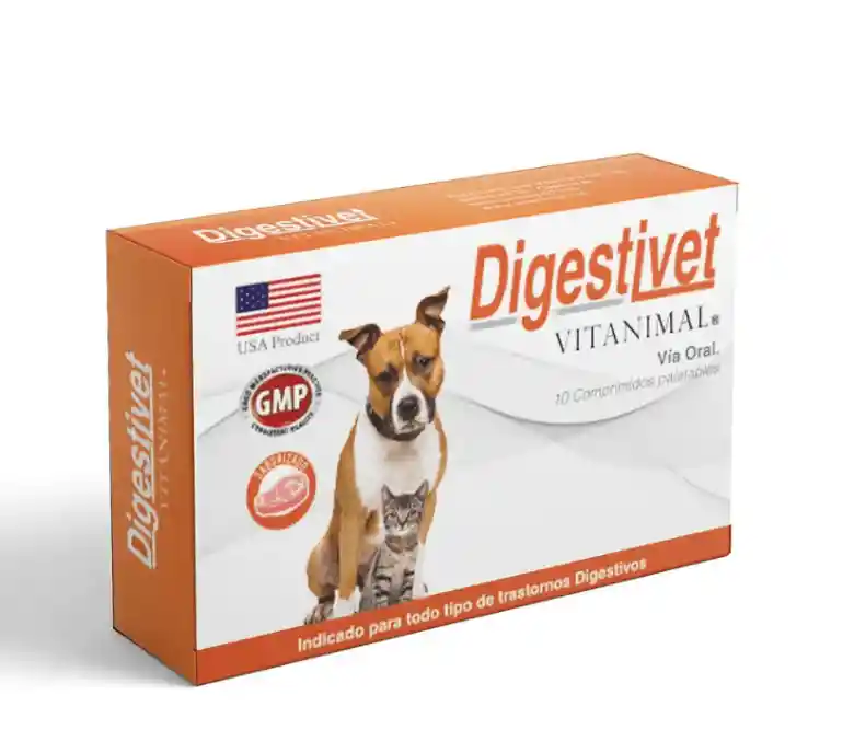 Digestivet 10 Comprimidos